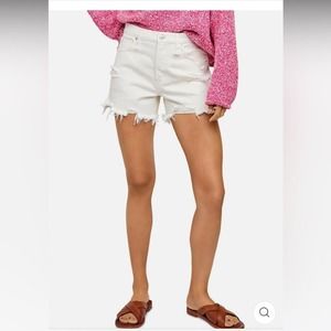 Free People Makai Cutoff Shorts  - White